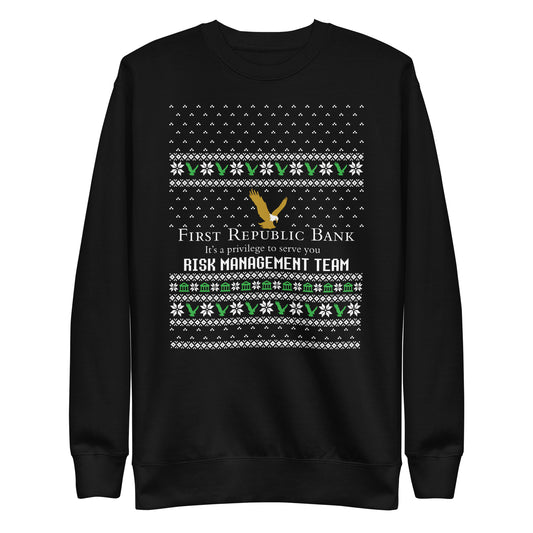 First Republic Bank Risk Management Team - Ugly Christmas Sweater