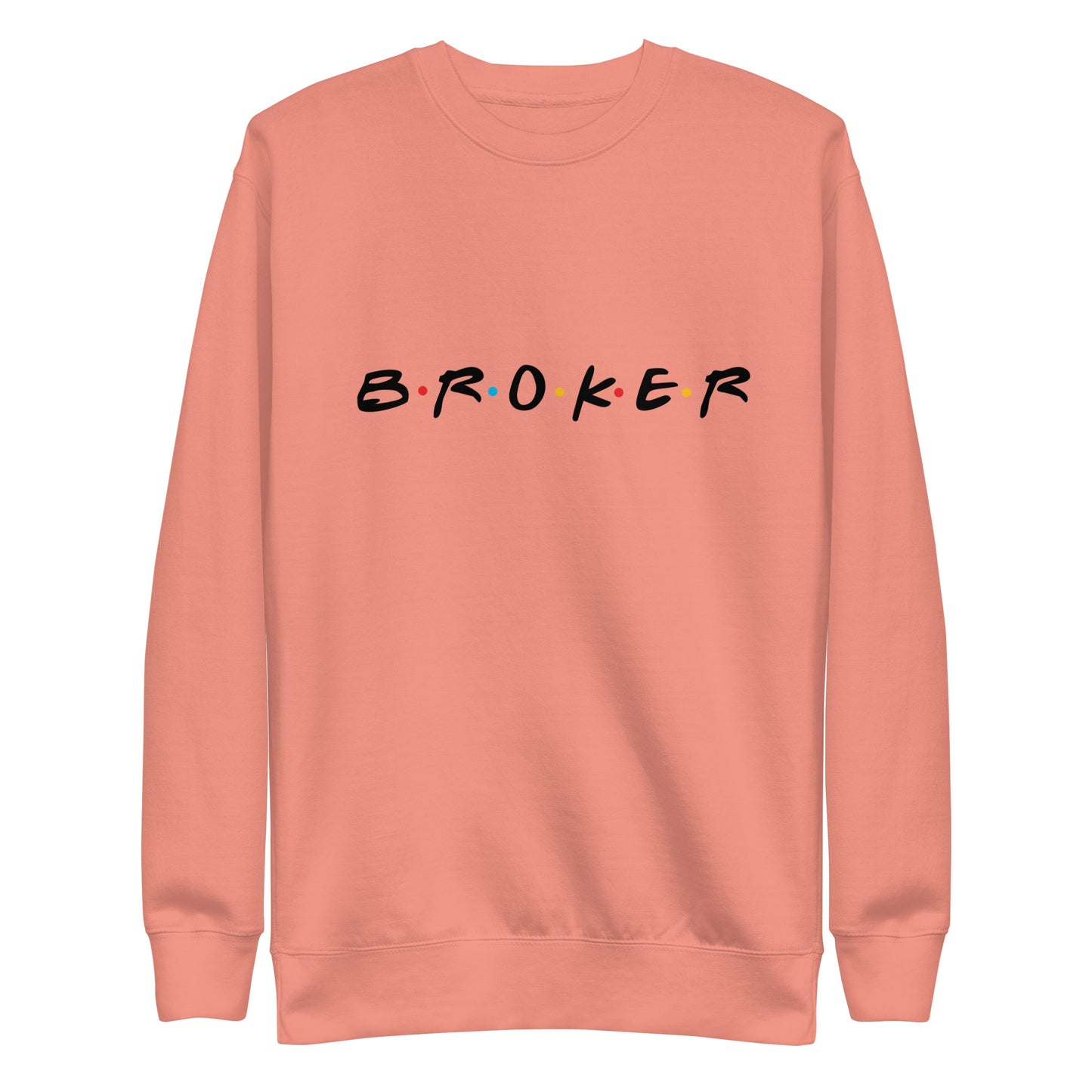 BROKER Crew Neck Sweatshirt