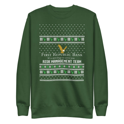 First Republic Bank Risk Management Team - Ugly Christmas Sweater