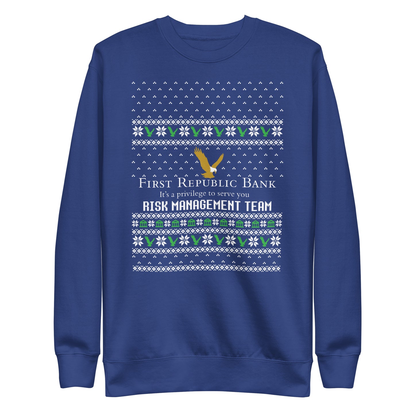 First Republic Bank Risk Management Team - Ugly Christmas Sweater