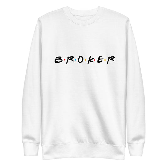 BROKER Crew Neck Sweatshirt