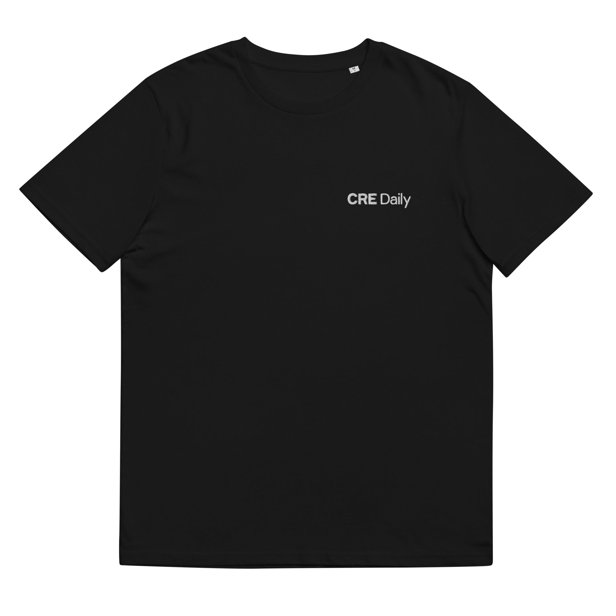 CRE Daily Black Tee – CRE Daily Merch